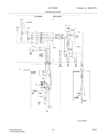 19 - Wiring Diagram parts for Frigidaire Refrigerator GLRT188WDB8 from AppliancePartsPros.com