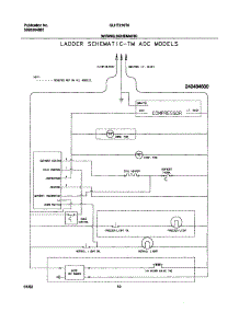 10 - Wiring Schematic parts for Frigidaire Refrigerator GLHT216TAW1 from AppliancePartsPros.com