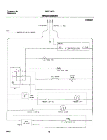 10 - Wiring Schematic parts for Frigidaire Refrigerator GLRT184TCW1 from AppliancePartsPros.com