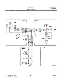 13 - Wiring Diagram parts for Frigidaire Refrigerator GLRT187TAW0 from AppliancePartsPros.com