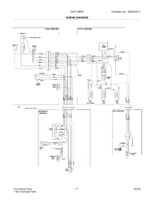 17 - Wiring Diagram parts for Frigidaire Refrigerator GLRT188WDS0 from AppliancePartsPros.com
