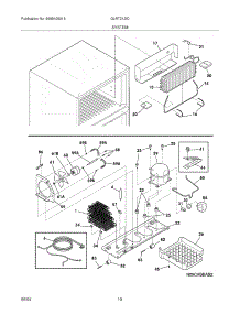 09 - System parts for Frigidaire Refrigerator GLRT212IDB0 from AppliancePartsPros.com