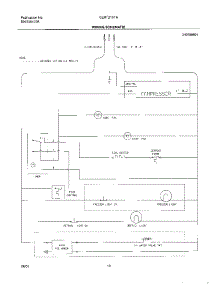 10 - Wiring Schematic parts for Frigidaire Refrigerator GLRT216TAQ0 from AppliancePartsPros.com