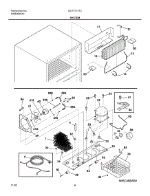 09 - System parts for Frigidaire Refrigerator GLRT214TCB2 from AppliancePartsPros.com