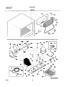 09 - System parts for Frigidaire Refrigerator GLRT216TAW4 from AppliancePartsPros.com