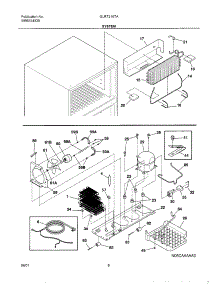 09 - System parts for Frigidaire Refrigerator GLRT216TAB0 from AppliancePartsPros.com
