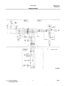 11 - Wiring Diagram parts for Frigidaire Refrigerator GLRT214RAQ0 from AppliancePartsPros.com