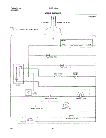 10 - Wiring Schematic parts for Frigidaire Refrigerator GLRT214RAQ2 from AppliancePartsPros.com