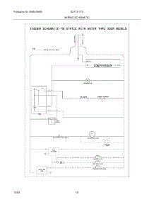 12 - Wiring Schematic parts for Frigidaire Refrigerator GLRT217TDK7 from AppliancePartsPros.com