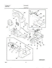 11 - Controls parts for Frigidaire Refrigerator GLRS264ZAB0 from AppliancePartsPros.com