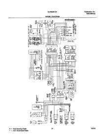 21 - Wiring Diagram parts for Frigidaire Refrigerator GLRS267ZAB3 from AppliancePartsPros.com