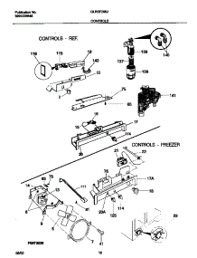06 - Controls parts for Frigidaire Refrigerator GLRSF266JW0 from AppliancePartsPros.com