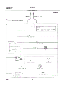 10 - Wiring Schematic parts for Frigidaire Refrigerator GLRT216TAB3 from AppliancePartsPros.com