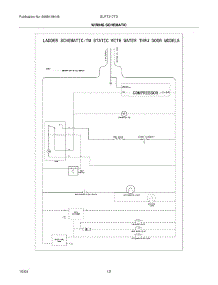 12 - Wiring Schematic parts for Frigidaire Refrigerator GLRT217TDK0 from AppliancePartsPros.com