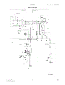 19 - Wiring Diagram parts for Frigidaire Refrigerator GLRT218WDZ7 from AppliancePartsPros.com