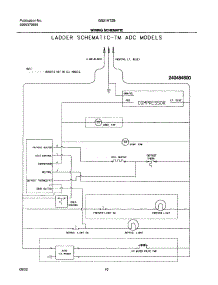 10 - Wiring Schematic parts for Frigidaire Refrigerator GS21HTZBB0 from AppliancePartsPros.com