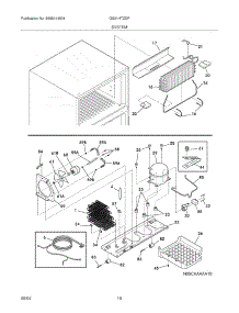09 - System parts for Frigidaire Refrigerator GS21HTZDPW0 from AppliancePartsPros.com