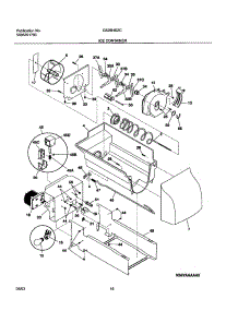 17 - Ice Container parts for Frigidaire Refrigerator GS26HSZCC0 from AppliancePartsPros.com