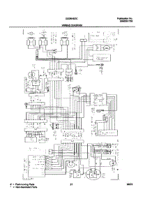 21 - Wiring Diagram parts for Frigidaire Refrigerator GS26HSZCW0 from AppliancePartsPros.com