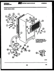 05 - System And Automatic Defrost Parts parts for Frigidaire Refrigerator GTN175BH1 from AppliancePartsPros.com