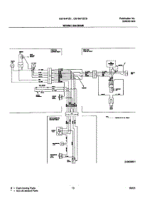 13 - Wiring Diagram parts for Frigidaire Refrigerator GS18HTZCQ0 from AppliancePartsPros.com