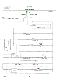 10 - Wiring Schematic parts for Frigidaire Refrigerator GS18HTZBQ6 from AppliancePartsPros.com