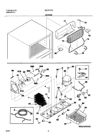 09 - System parts for Frigidaire Refrigerator GS21HTZBK2 from AppliancePartsPros.com
