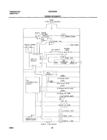 20 - Wiring Schematic parts for Frigidaire Refrigerator GS23HSZBB1 from AppliancePartsPros.com