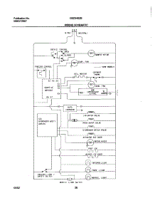 20 - Wiring Schematic parts for Frigidaire Refrigerator GS23HSZBQ0 from AppliancePartsPros.com