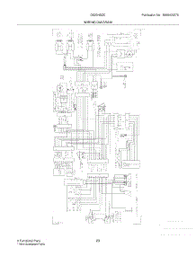 23 - Wiring Diagram parts for Frigidaire Refrigerator GS23HSZCB2 from AppliancePartsPros.com