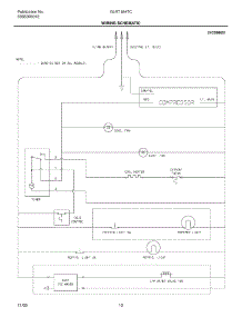10 - Wiring Schematic parts for Frigidaire Refrigerator GLRT184TCQ5 from AppliancePartsPros.com