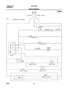 10 - Wiring Schematic parts for Frigidaire Refrigerator GLRT184RAB3 from AppliancePartsPros.com