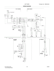19 - Wiring Diagram parts for Frigidaire Refrigerator GLRT188WDB2 from AppliancePartsPros.com
