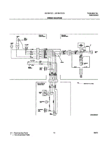 13 - Wiring Diagram parts for Frigidaire Refrigerator GS18HTZCW2 from AppliancePartsPros.com