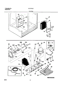 13 - System parts for Frigidaire Refrigerator GS23HSZCC0 from AppliancePartsPros.com