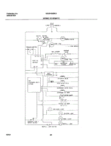 20 - Wiring Schematic parts for Frigidaire Refrigerator GS23HSZBC3 from AppliancePartsPros.com