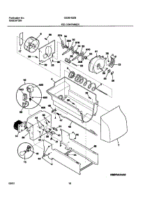 17 - Ice Container parts for Frigidaire Refrigerator GS26HSZBB2 from AppliancePartsPros.com