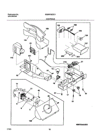 11 - Controls parts for Frigidaire Refrigerator GS26HSZCC1 from AppliancePartsPros.com