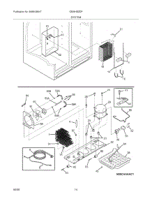 13 - System parts for Frigidaire Refrigerator GS26HSZDPB2 from AppliancePartsPros.com