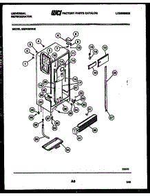 04 - Cabinet Parts parts for Frigidaire Refrigerator GSIW36HH2 from AppliancePartsPros.com