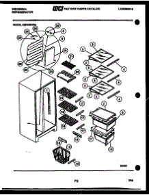 05 - Shelves And Supports parts for Frigidaire Refrigerator GSIW36BH1 from AppliancePartsPros.com