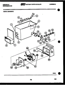 08 - Ice Dispenser parts for Frigidaire Refrigerator GSIW36BH1 from AppliancePartsPros.com