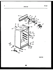03 - Cabinet Parts parts for Frigidaire Refrigerator GTL142BK1 from AppliancePartsPros.com