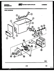 08 - Ice Dispenser parts for Frigidaire Refrigerator GSIW36HH2 from AppliancePartsPros.com