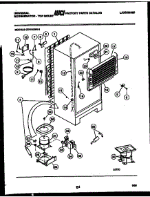 05 - System And Automatic Defrost Parts parts for Frigidaire Refrigerator GTN155HH1 from AppliancePartsPros.com