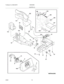 11 - Controls parts for Frigidaire Refrigerator GS26HSZDQ3 from AppliancePartsPros.com