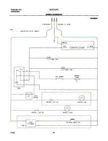 10 - Wiring Schematic parts for Frigidaire Refrigerator GLRT216TAW1 from AppliancePartsPros.com