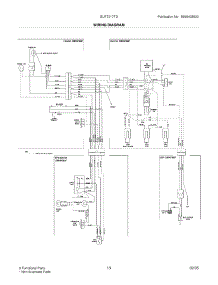 13 - Wiring Diagram parts for Frigidaire Refrigerator GLRT217TDQ9 from AppliancePartsPros.com