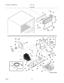 09 - System parts for Frigidaire Refrigerator LFHT1713LW1 from AppliancePartsPros.com