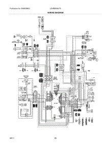 26 - Wiring Diagram parts for Frigidaire Refrigerator LGHB2869LF5 from AppliancePartsPros.com